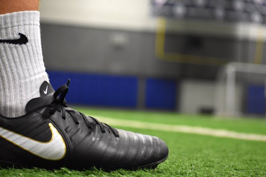 soccer cleat materials