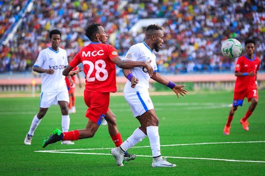 soccer league match