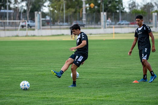 soccer practice with creative drills
